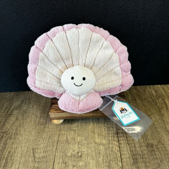 Jellycat Other - Jellycat Amuseables Clemmie Clam NEW! Jellycat Collectible Fruit Plush